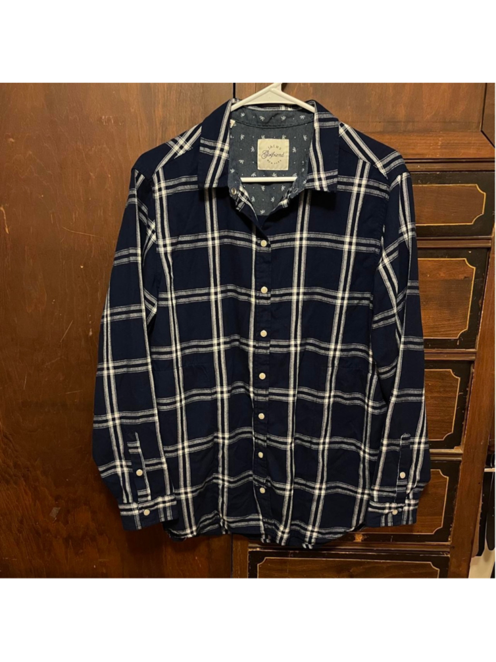 JACHS Girlfriend Flannel long sleeve XL with pockets